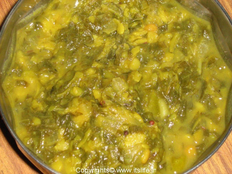 Soppina Palya Healthy leafy side dish