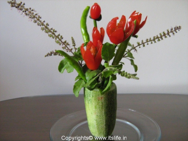 Cherry Tomatoes Flower Arrangement