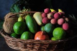 Fruit and Coconut Arrangement