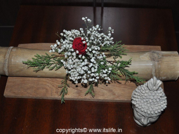 Flower Arrangement – Peaced