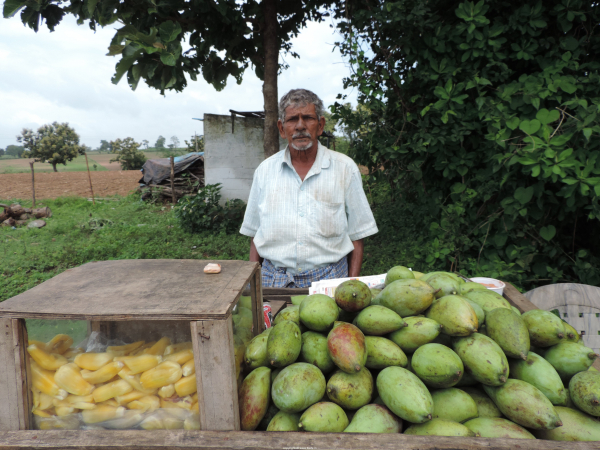Venkatesh the fruit seller