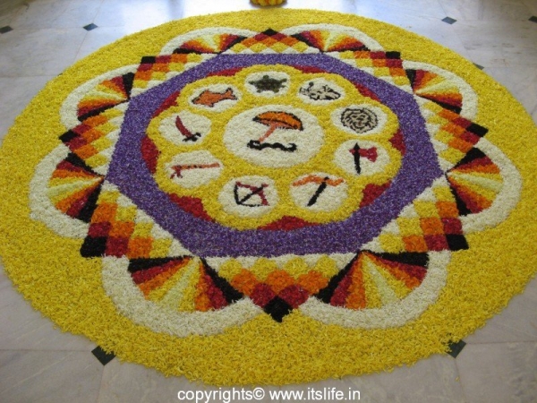 Floral Carpet - Pookalam