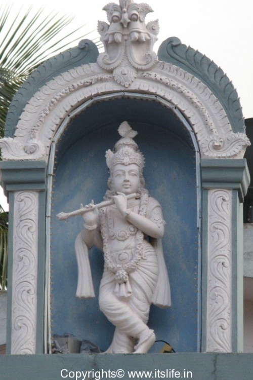Lord Krishna in a dancing pose