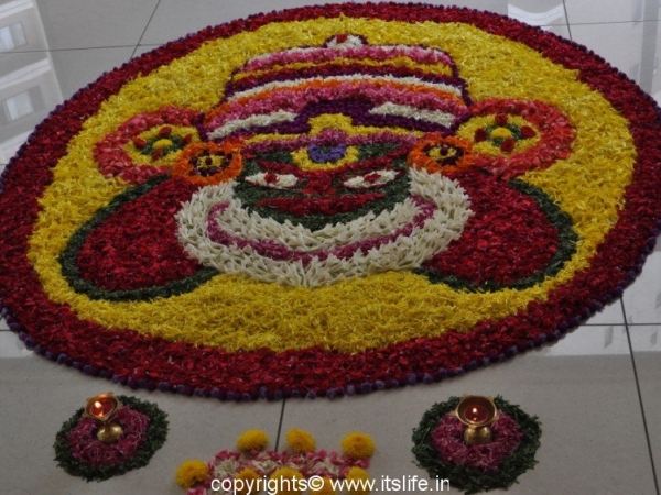 Onam Floral Carpet - Pookalam