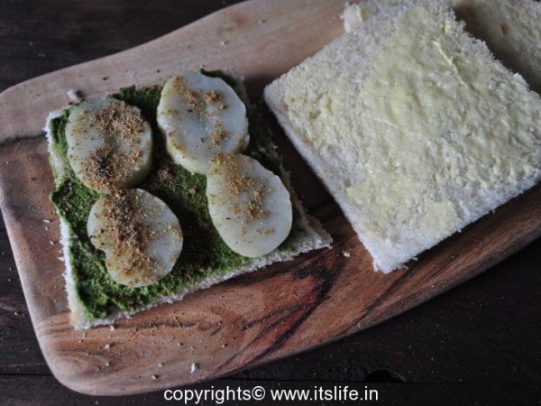 Bombay Vegetable Sandwich