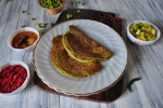 Green Chickpea Dosa