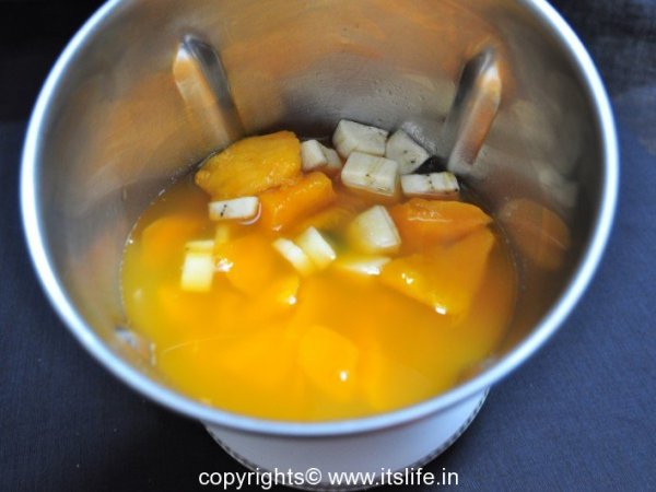 Orange Banana Mango Smoothie Recipe