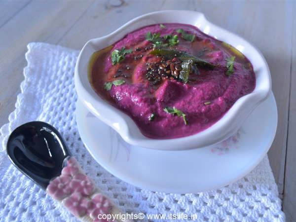 Beetroot chutney