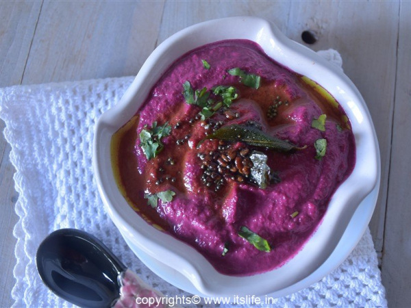Beetroot chutney