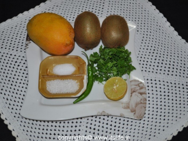 Mango Kiwi Fruit Salsa
