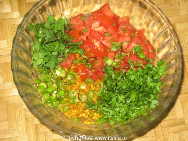 Moong Dal Salad