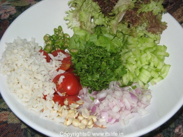 Poha Salad
