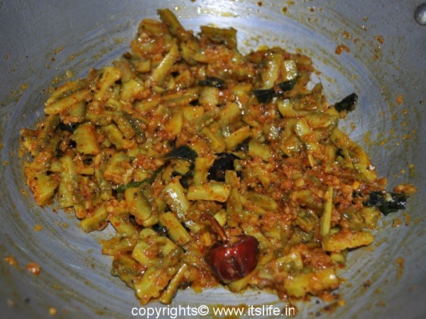Hagalkayi Palya - Sweet and Sour Bitter Gourd