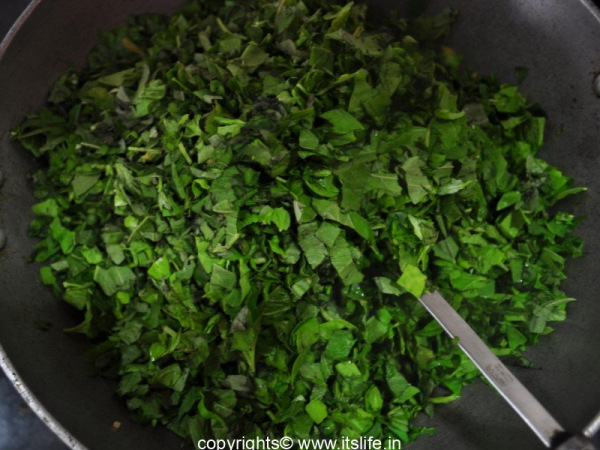 Green Leafy Vegetable Dish Recipe