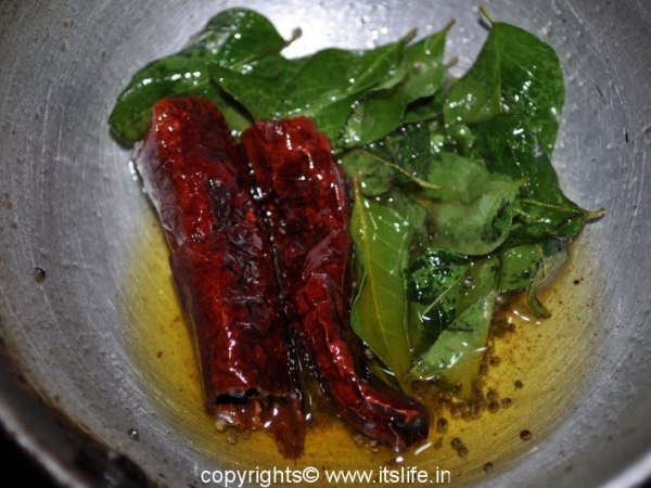 Red Chili Curry Leaves Seasoning