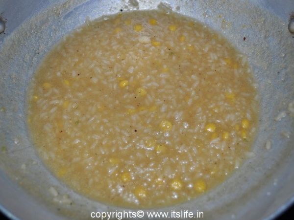 Rice and Bengal Gram Pudding
