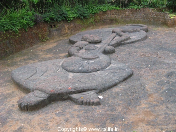 Meerabai laterite sculpture