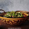 Stir-fried Fresh Green Chickpeas - Soppina Kadalekayi Palya - Hara Channa Subzi