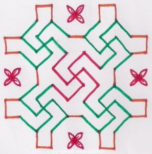 Swastika Rangoli