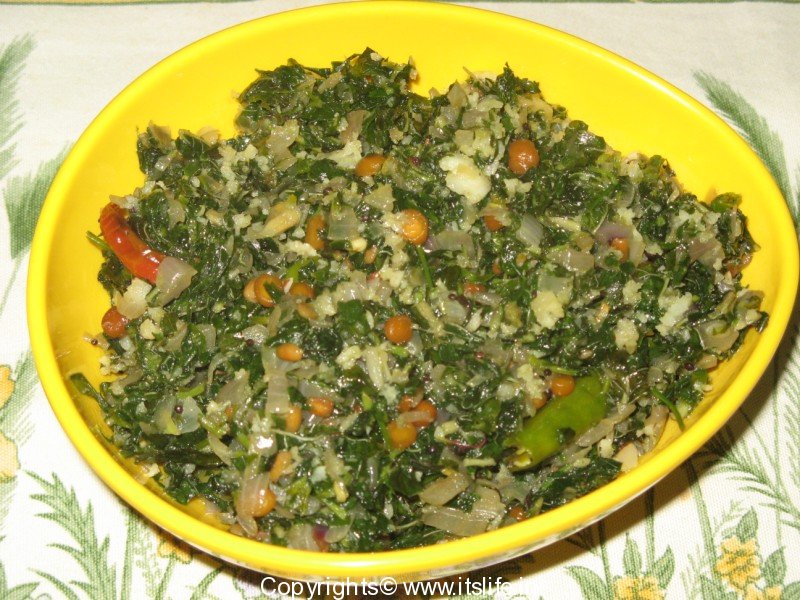 Soppu Eerulli Palya Recipe | Greens Recipe | Nutritious Recipe | Low ...