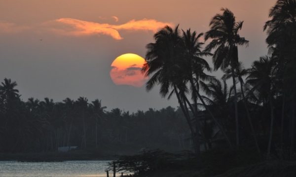 Sunset at Pondicherry