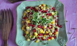 Quinoa Microgreens Salad