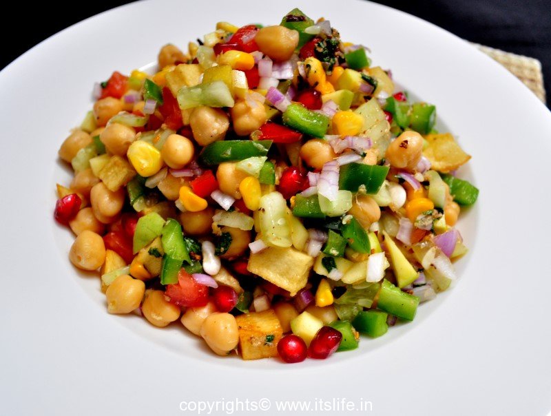 Kabuli Channa Chat Recipe - Channa Chat Recipe | Itslife.in