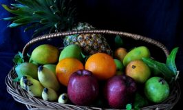 Mixed fruit arrangement