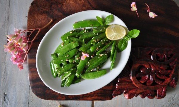 Sugar Snap Peas Stir Fry