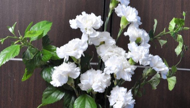 Flower arrangement - white bride